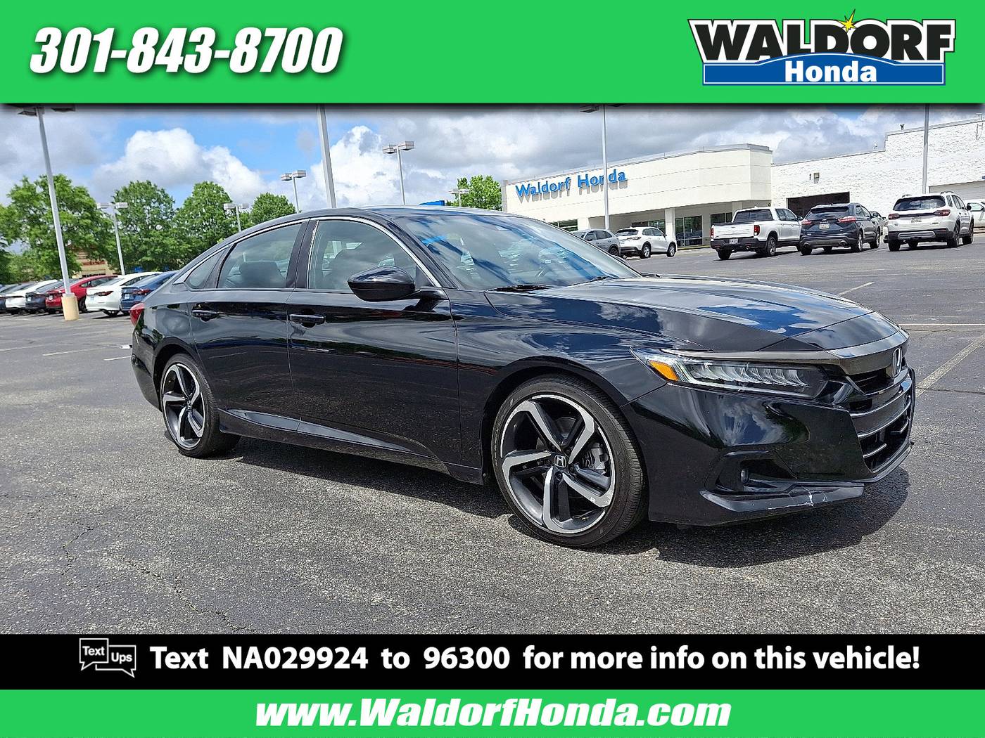 2022 Honda Accord Sport — Sedan — 47,768 mi — Waldorf, MD