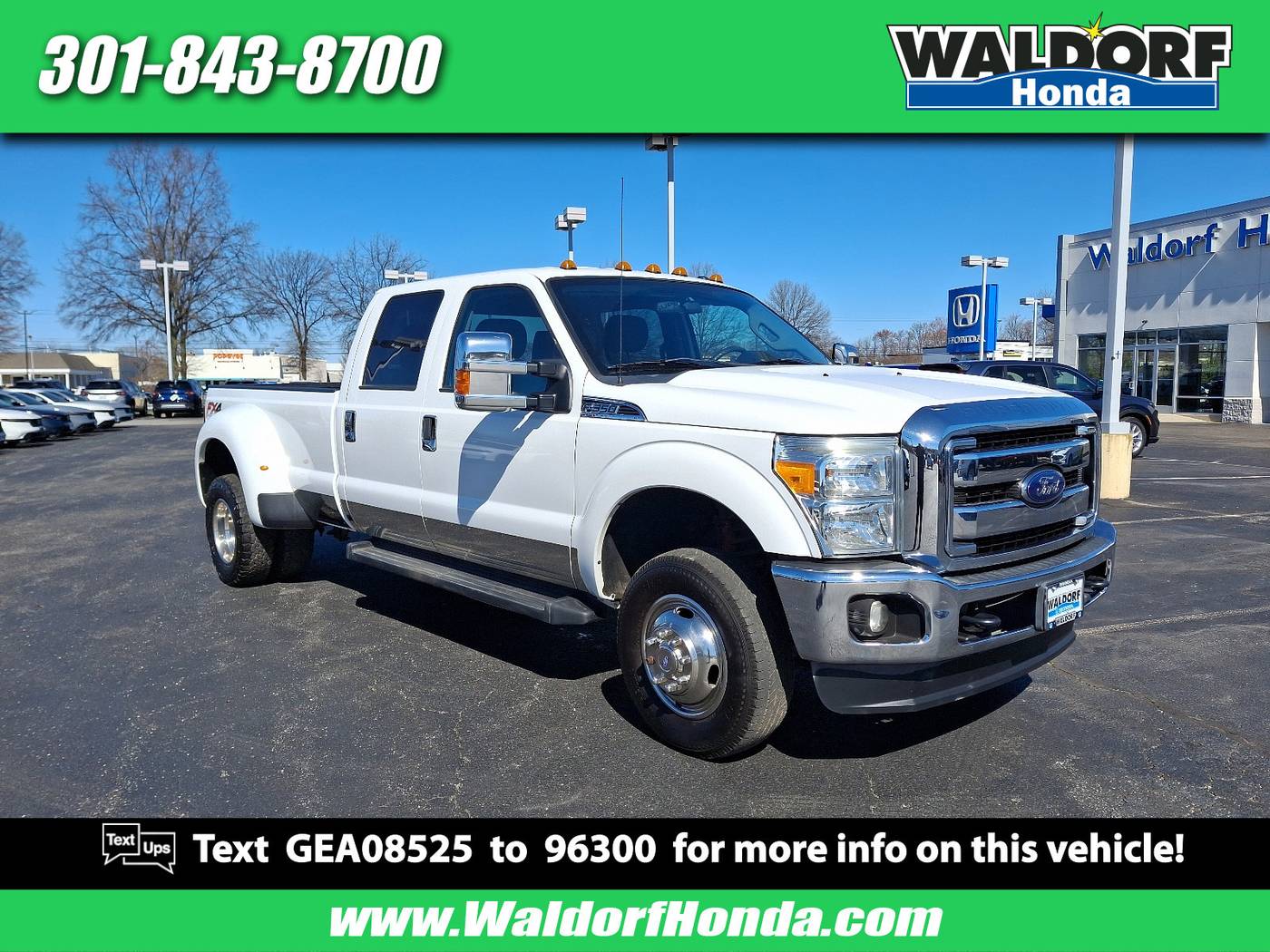 2016 Ford Super Duty F-350 XLT — Pickup Truck — 116,794 mi — Waldorf, MD
