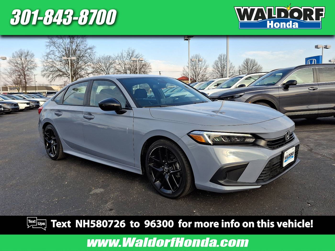 2022 Honda Civic Sport — Sedan — 23,002 mi — Waldorf, MD
