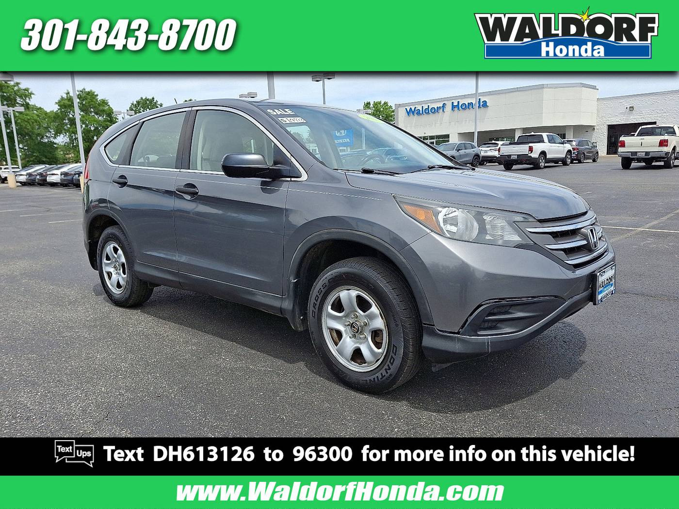2013 Honda CR-V LX — SUV — 81,433 mi — Waldorf, MD