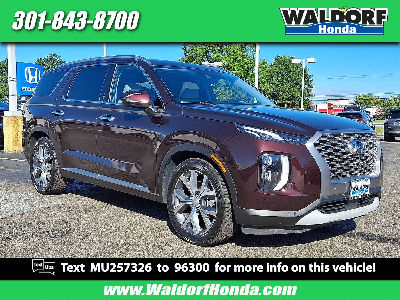 2021 Hyundai Palisade SEL — SUV — 49,600 mi — Waldorf, MD