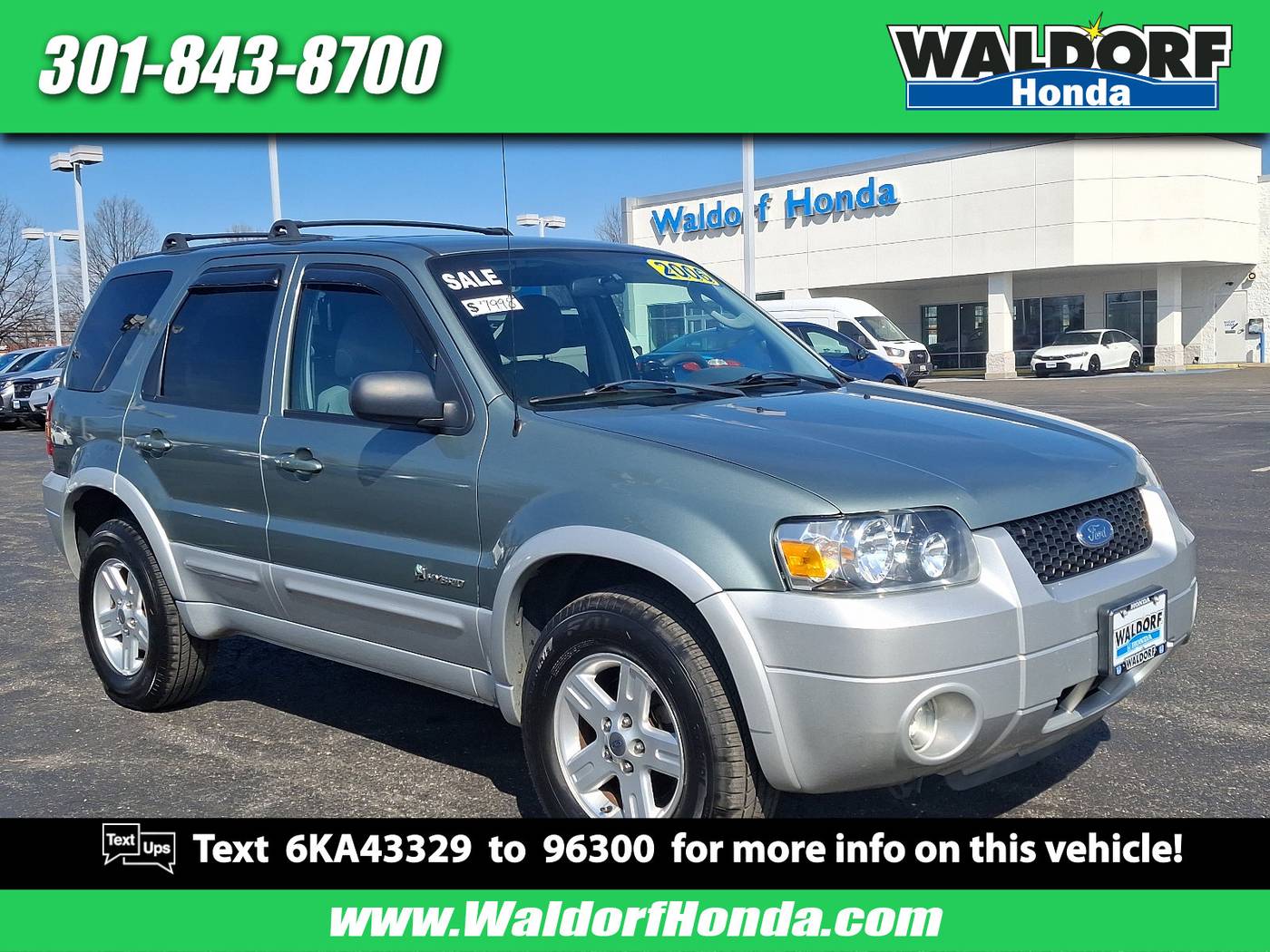 2006 Ford Escape Hybrid — SUV — 129,475 mi — Waldorf, MD