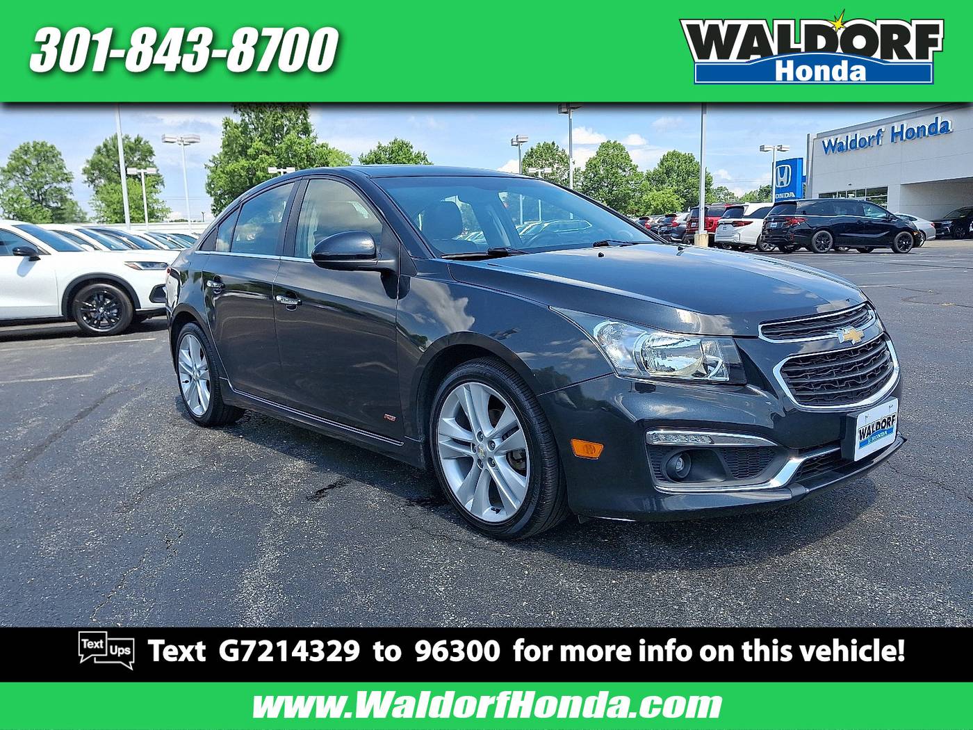 2016 Chevrolet Cruze Limited LTZ — Sedan — 78,045 mi — Waldorf, MD