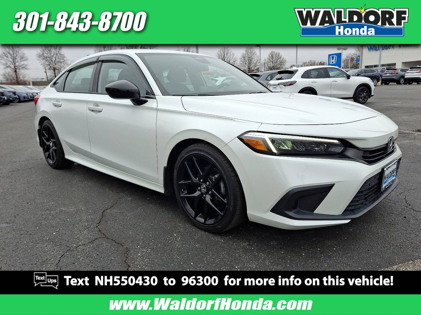 2022 Honda Civic Sport — Sedan — 20,242 mi — Waldorf, MD