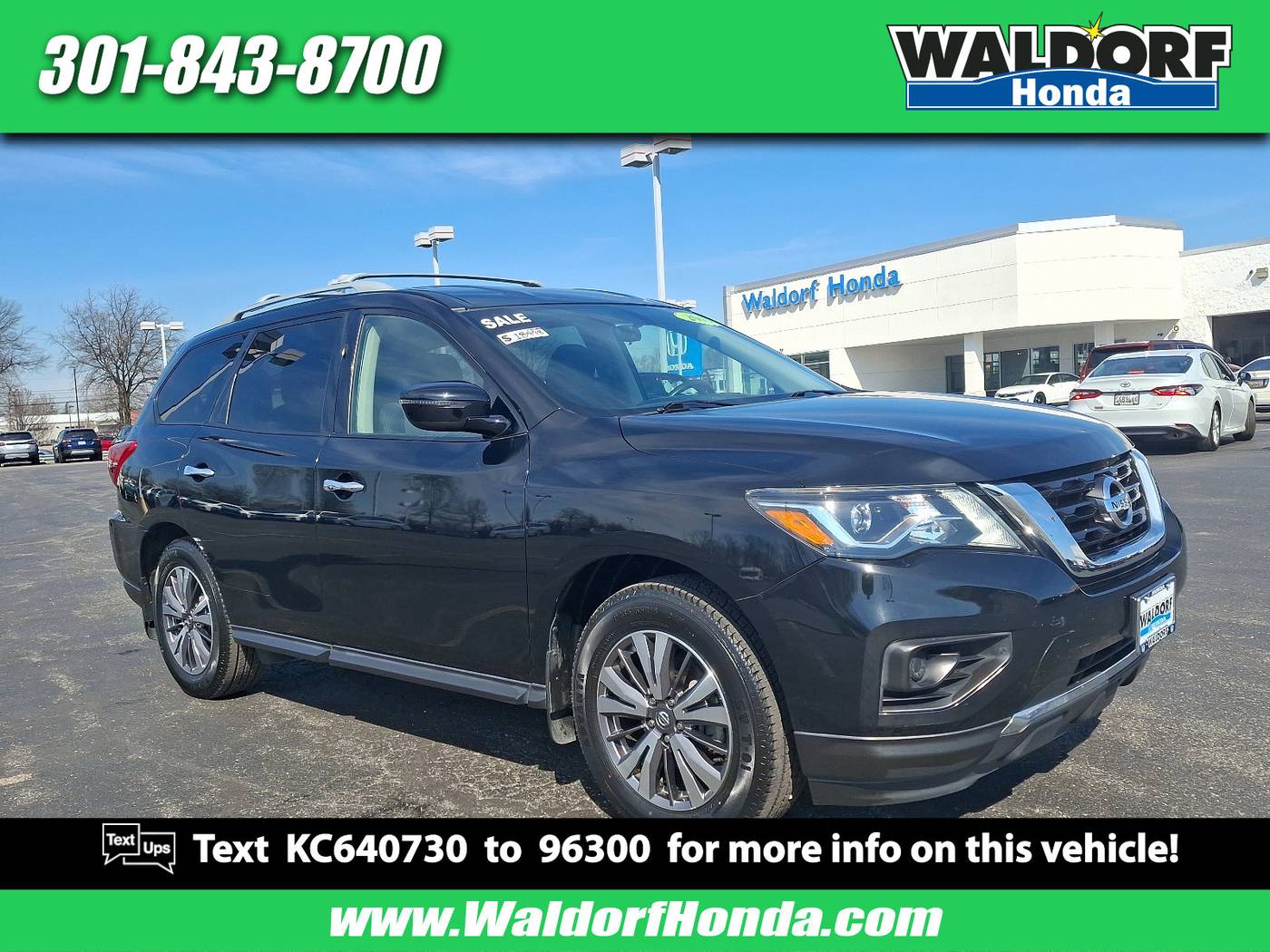 2019 Nissan Pathfinder S — SUV — 62,135 mi — Waldorf, MD