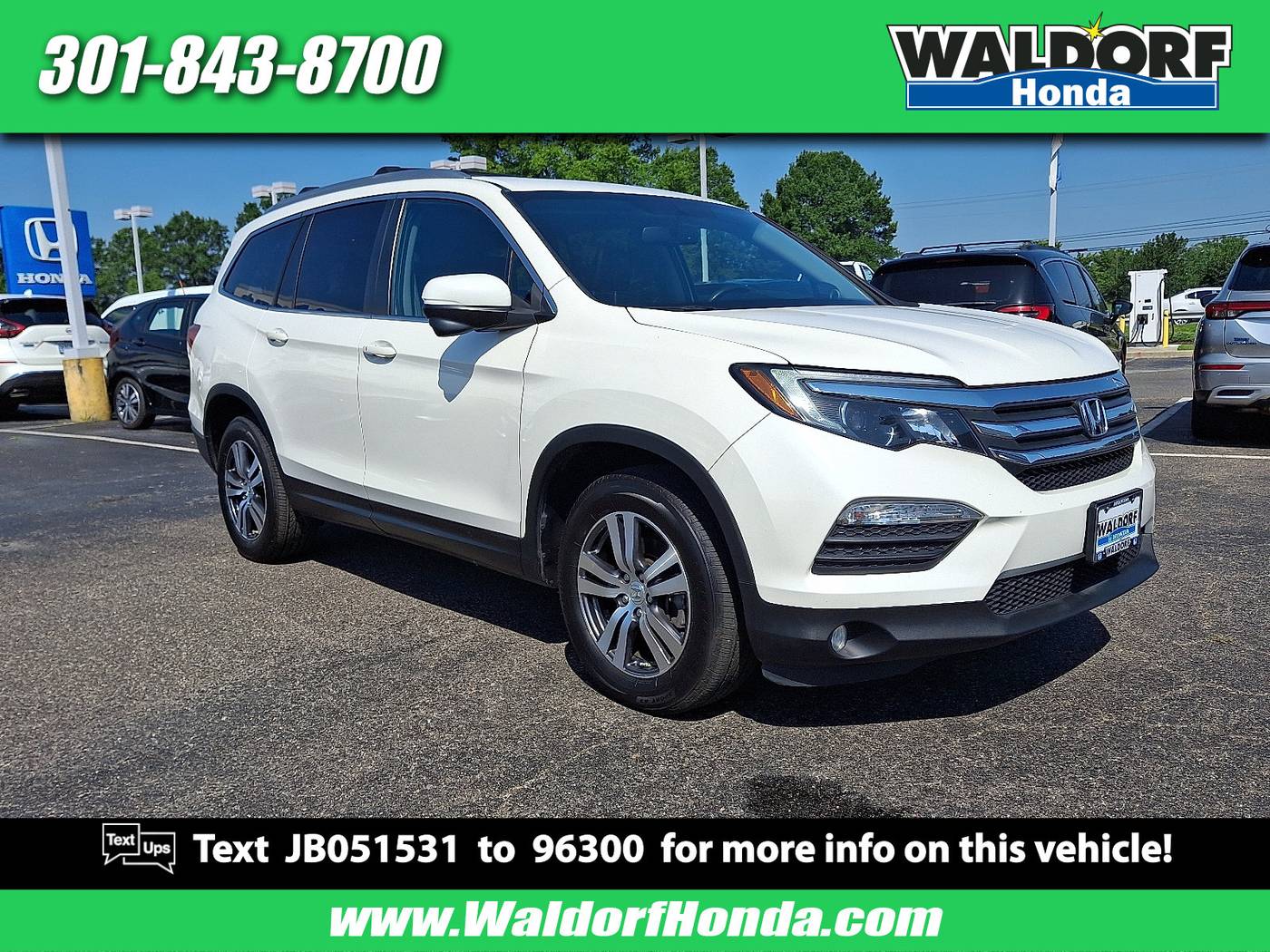 2018 Honda Pilot EX-L — SUV — 177,170 mi — Waldorf, MD