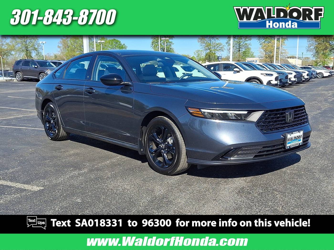 2025 Honda Accord SE — Sedan — 1,119 mi — Waldorf, MD