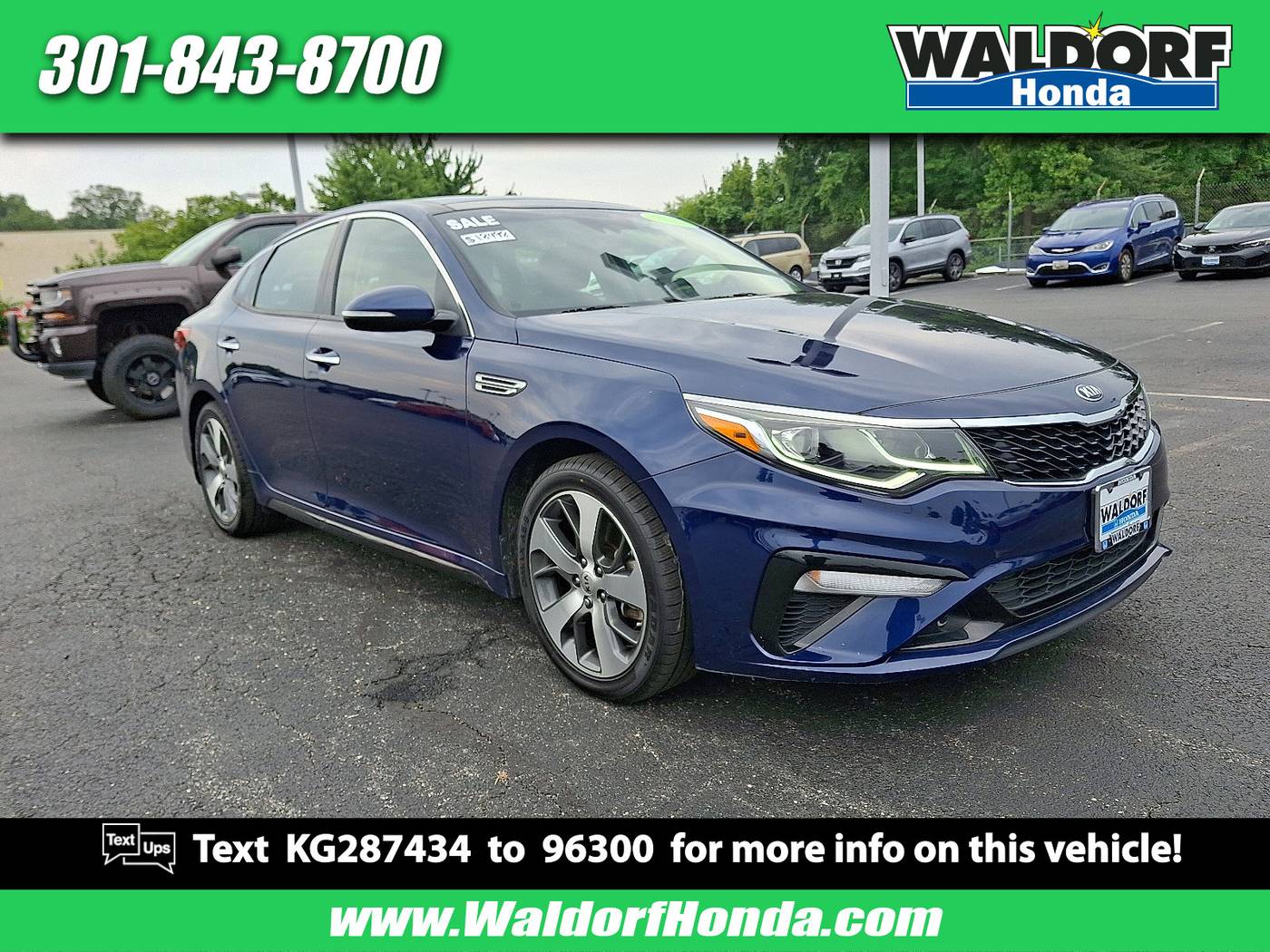 2019 Kia Optima S — Sedan — 38,363 mi — Waldorf, MD