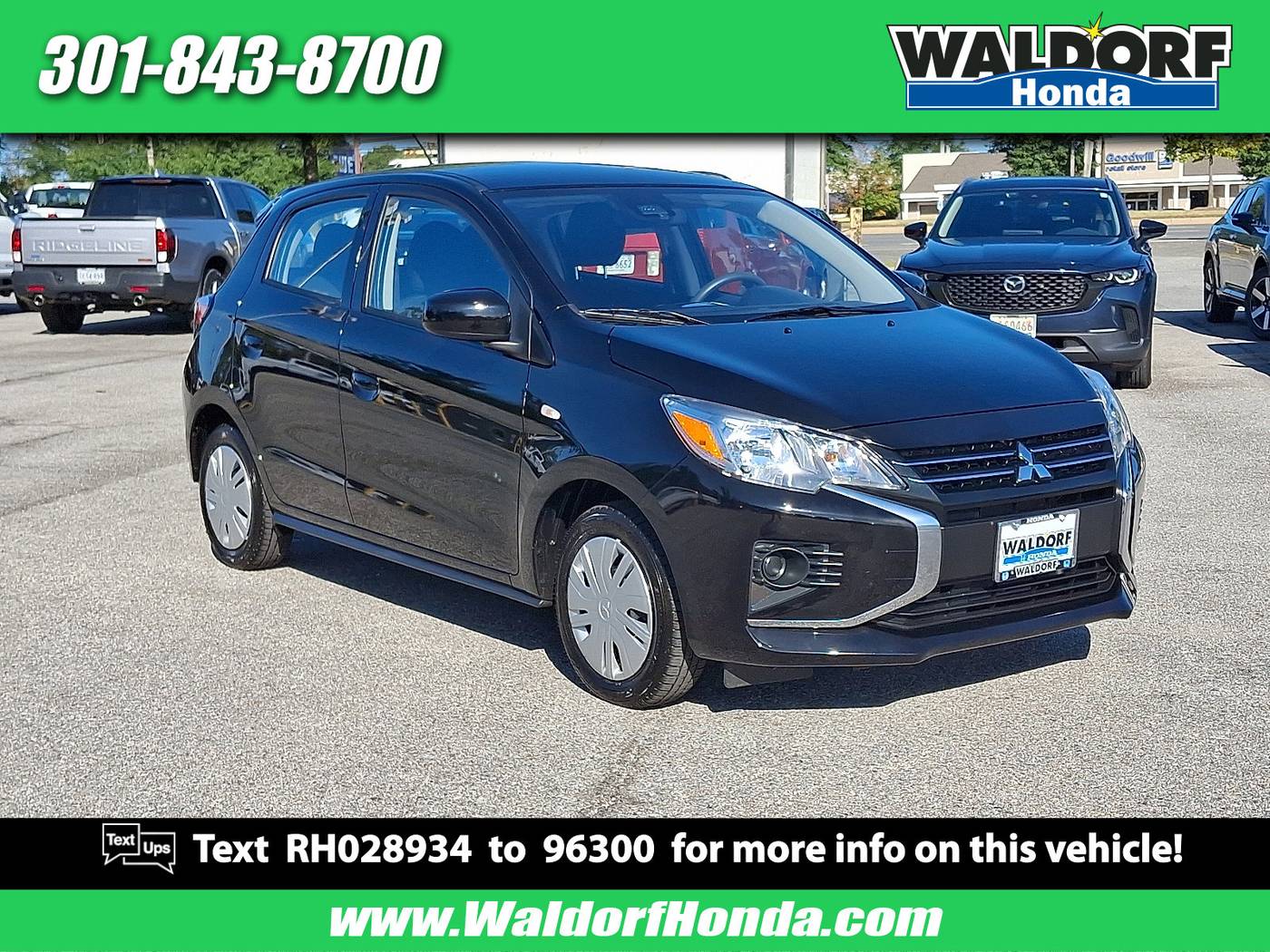 2024 Mitsubishi Mirage ES — Hatchback — 10,010 mi — Waldorf, MD