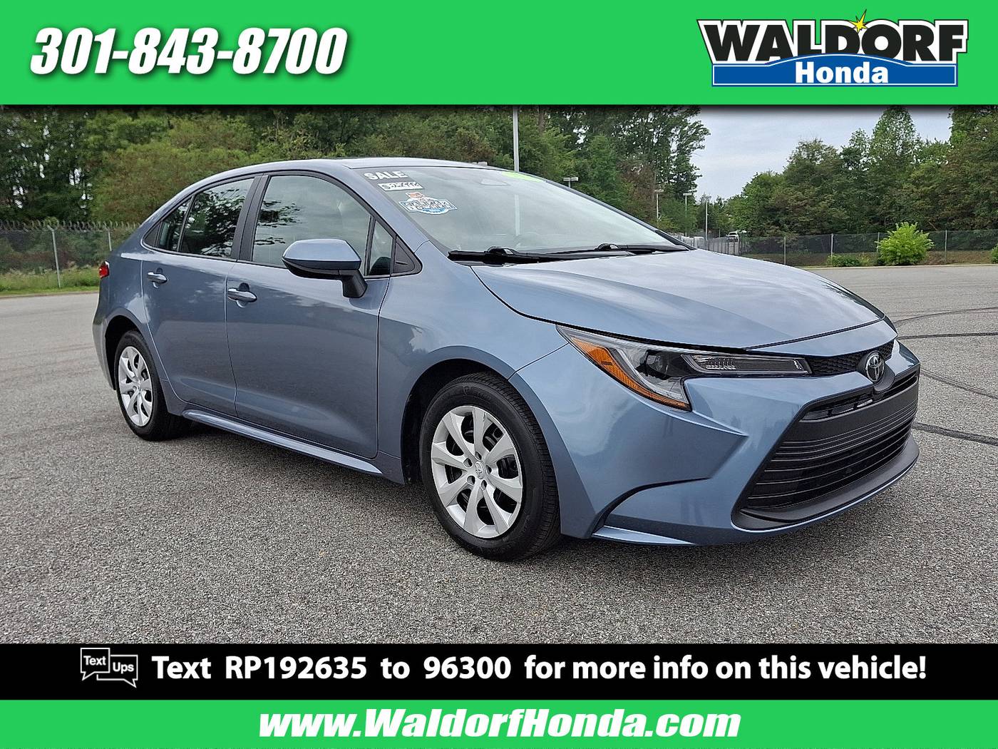 2024 Toyota Corolla LE — Sedan — 22,321 mi — Waldorf, MD