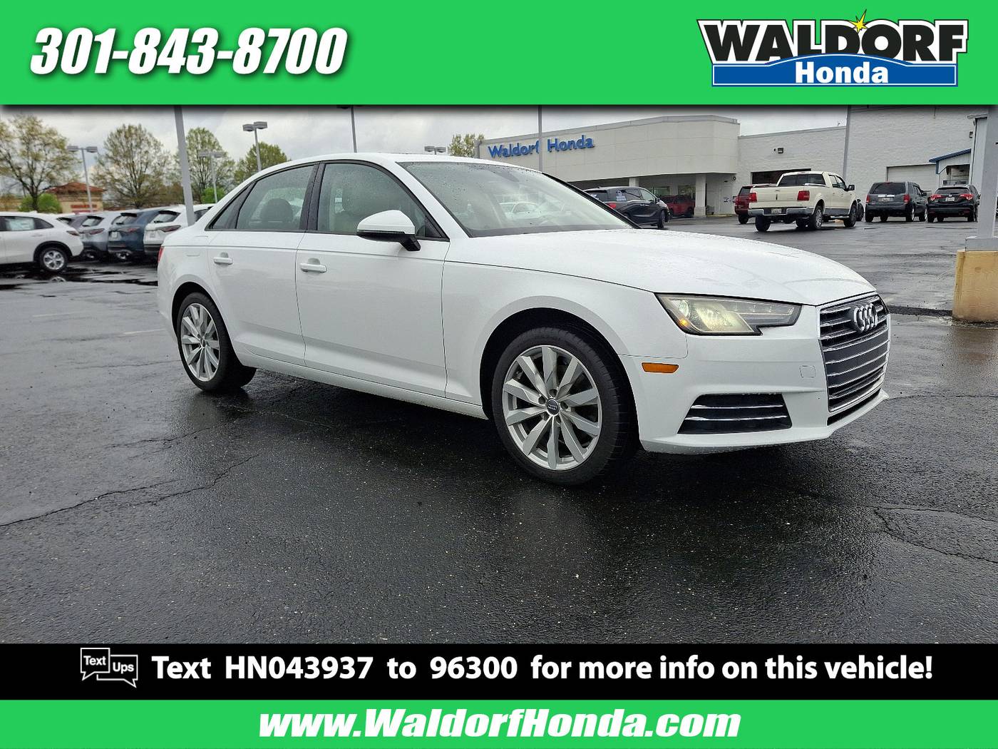 2017 Audi A4 ultra Premium — Sedan — 79,273 mi — Waldorf, MD