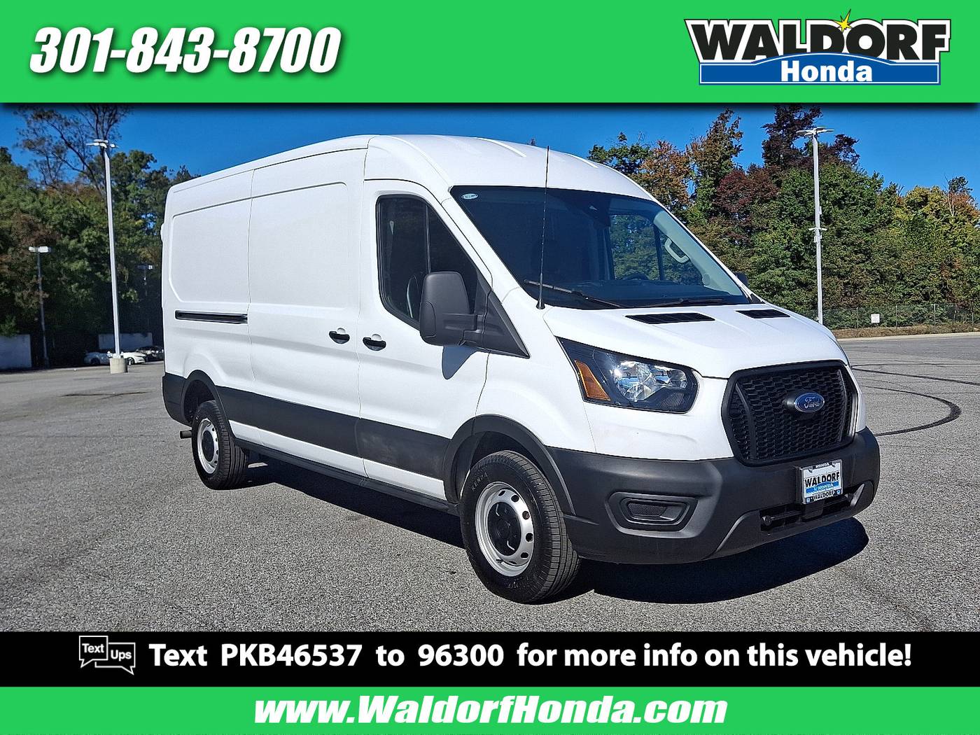 2023 Ford Transit Cargo Van T-250 — Cargo Van — 47,391 mi — Waldorf, MD