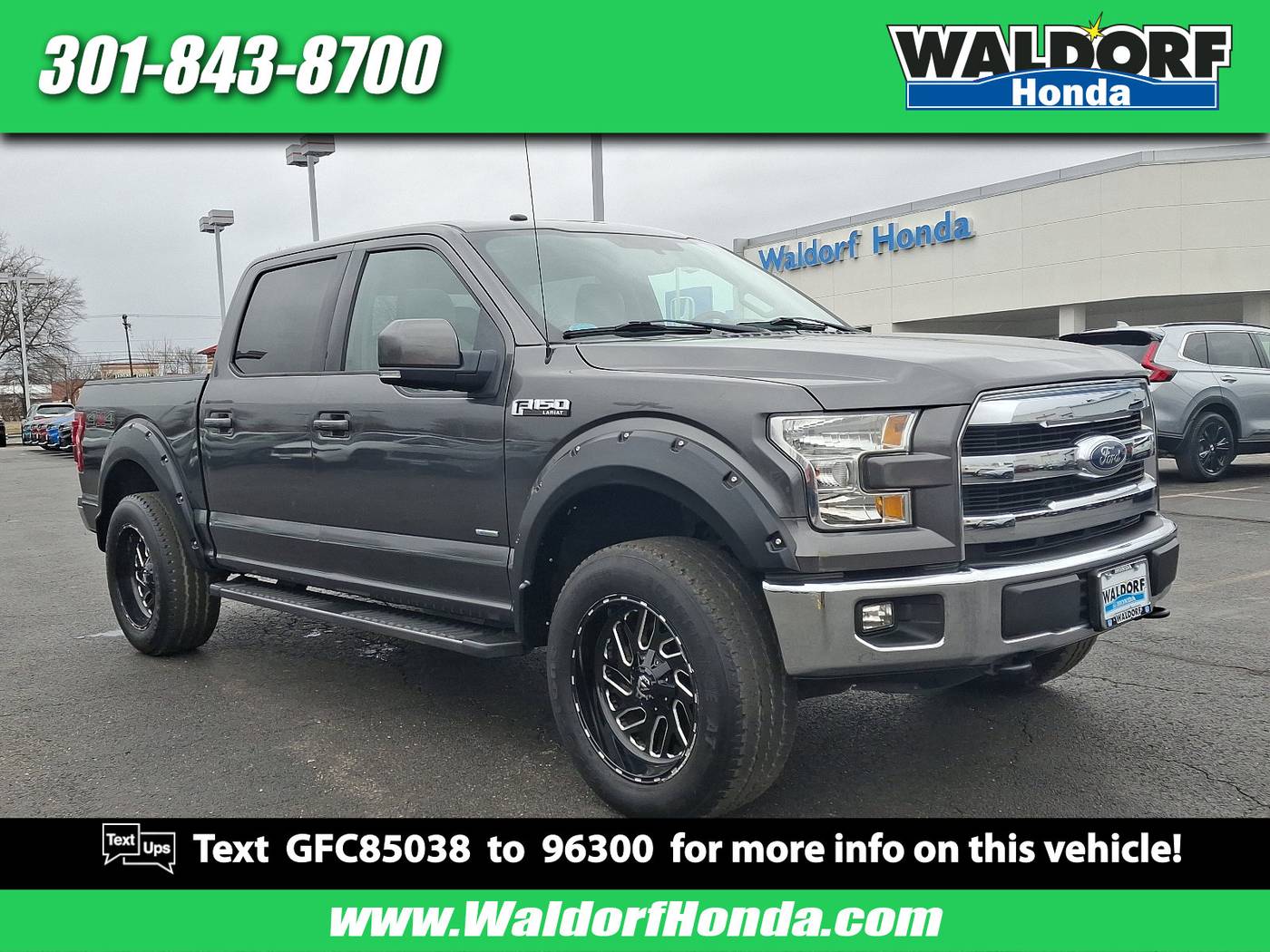 2016 Ford F-150 Lariat — Pickup Truck — 77,876 mi — Waldorf, MD