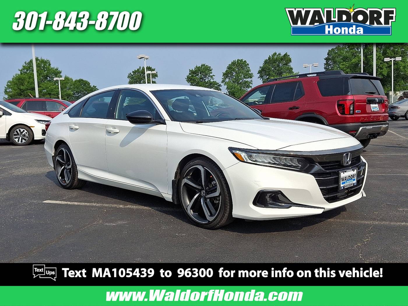 2021 Honda Accord Sport — Sedan — 43,026 mi — Waldorf, MD