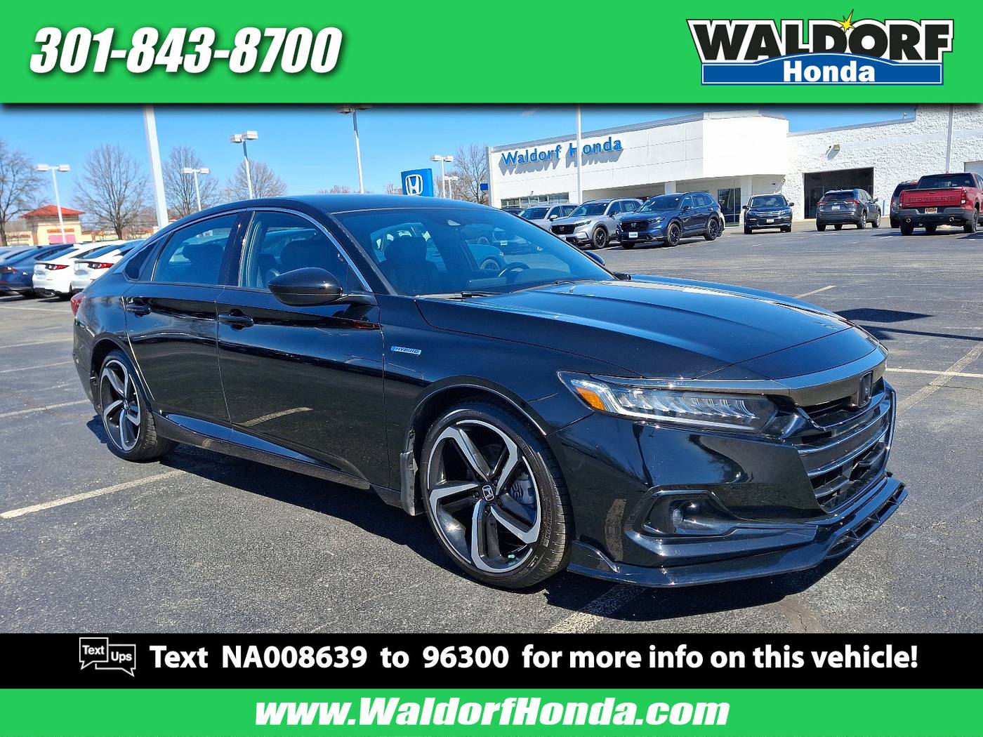 2022 Honda Accord Hybrid Sport — Sedan — 65,646 mi — Waldorf, MD