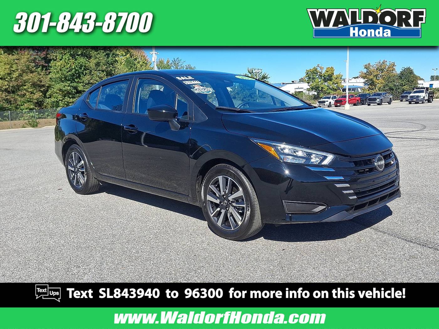 2025 Nissan Versa SV — Sedan — 5,615 mi — Waldorf, MD