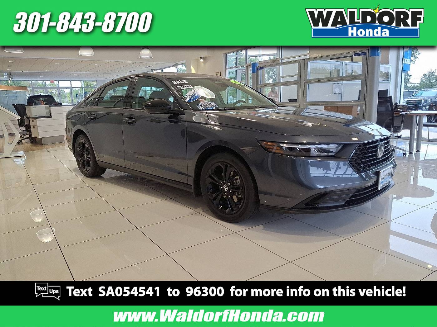 2025 Honda Accord SE — Sedan — 1,110 mi — Waldorf, MD