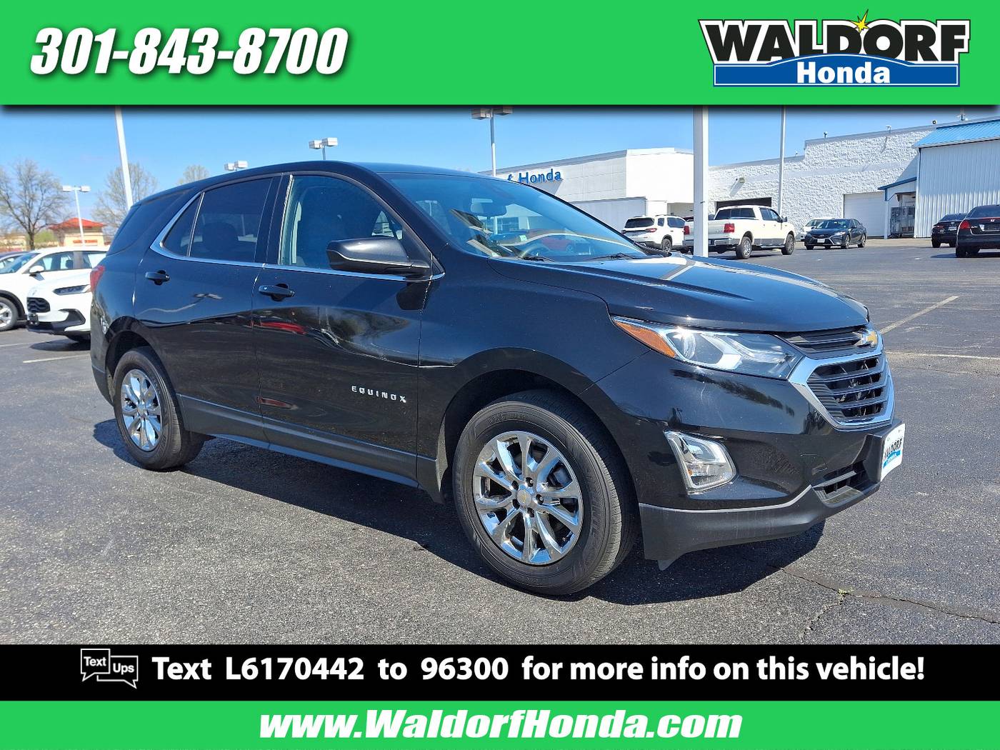 2020 Chevrolet Equinox LT — SUV — 74,728 mi — Waldorf, MD