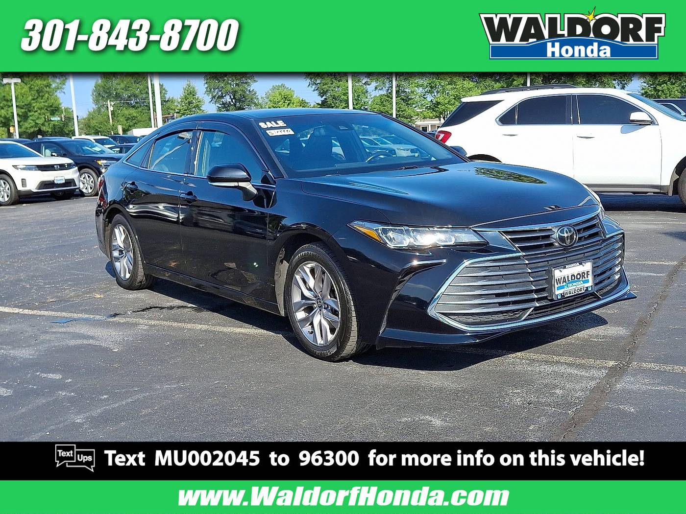 2021 Toyota Avalon XLE — Sedan — 94,346 mi — Waldorf, MD