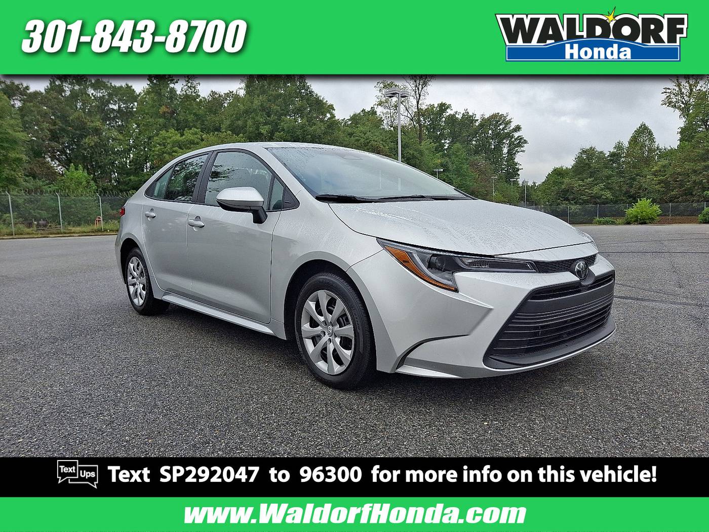 2025 Toyota Corolla LE — Sedan — 5,145 mi — Waldorf, MD