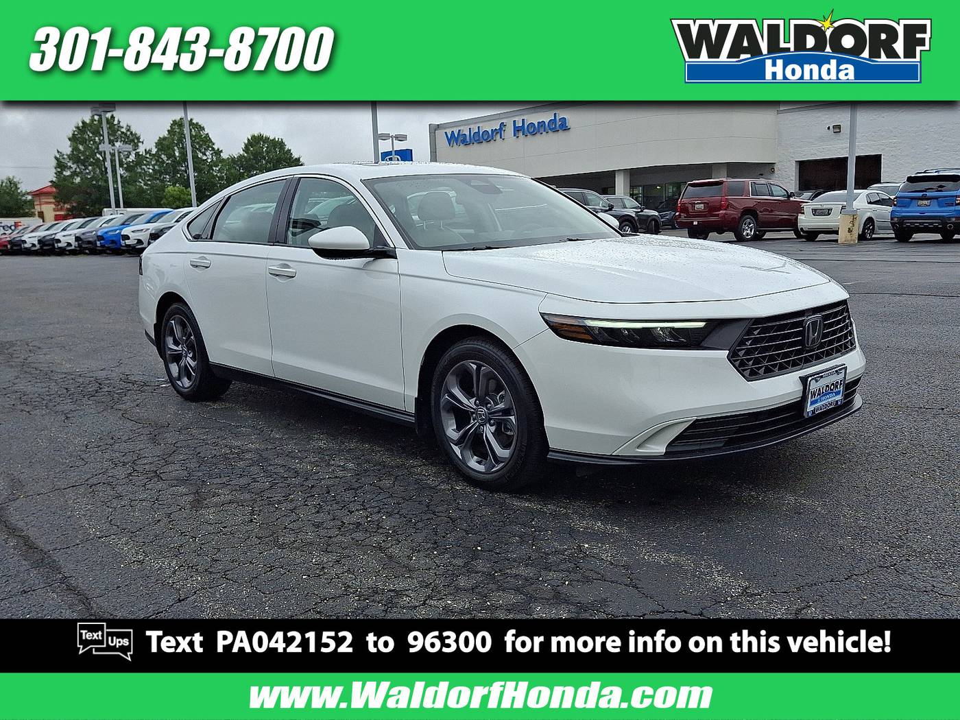 2023 Honda Accord EX — Sedan — 26,087 mi — Waldorf, MD