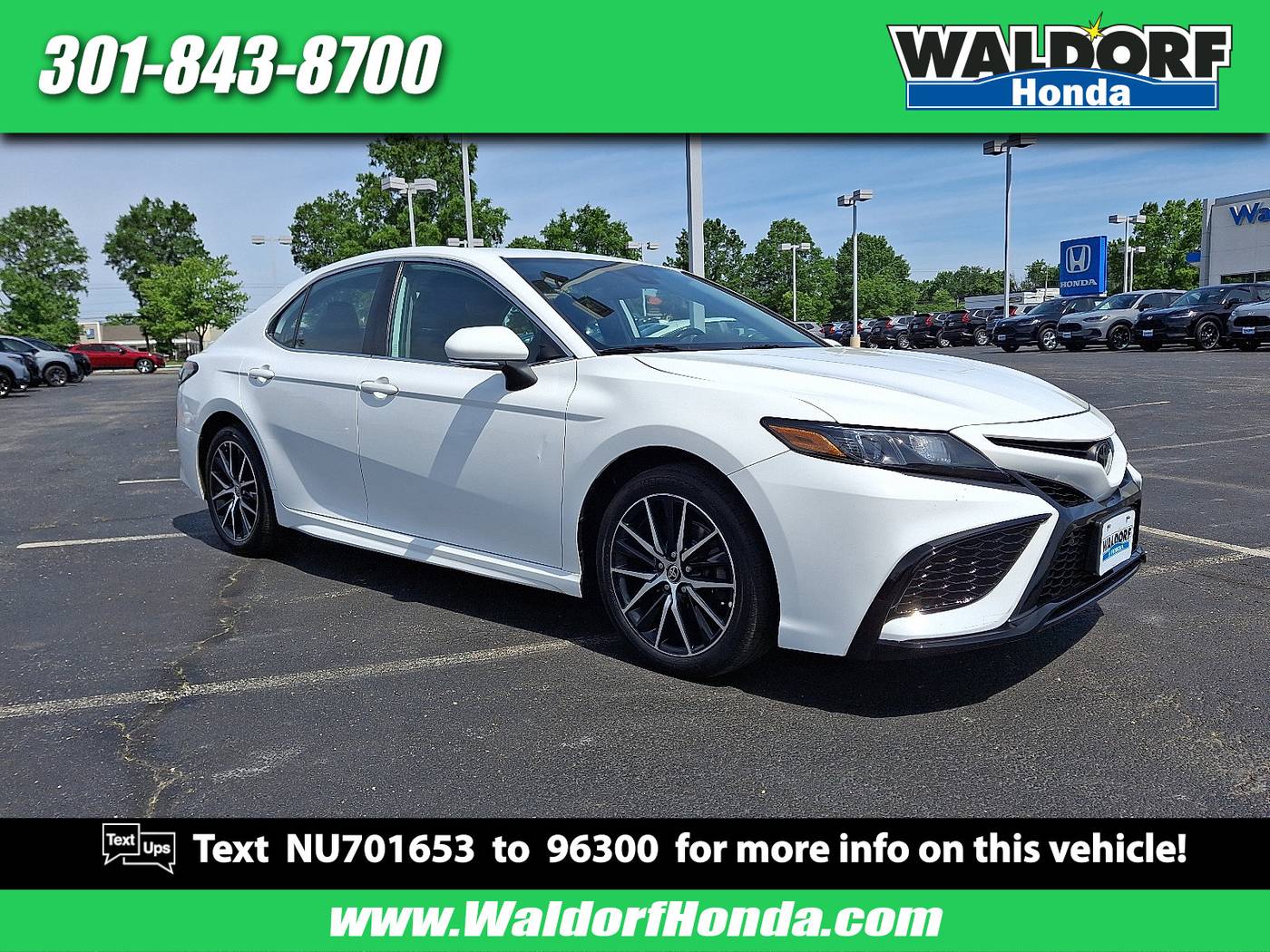 2022 Toyota Camry SE — Sedan — 67,071 mi — Waldorf, MD