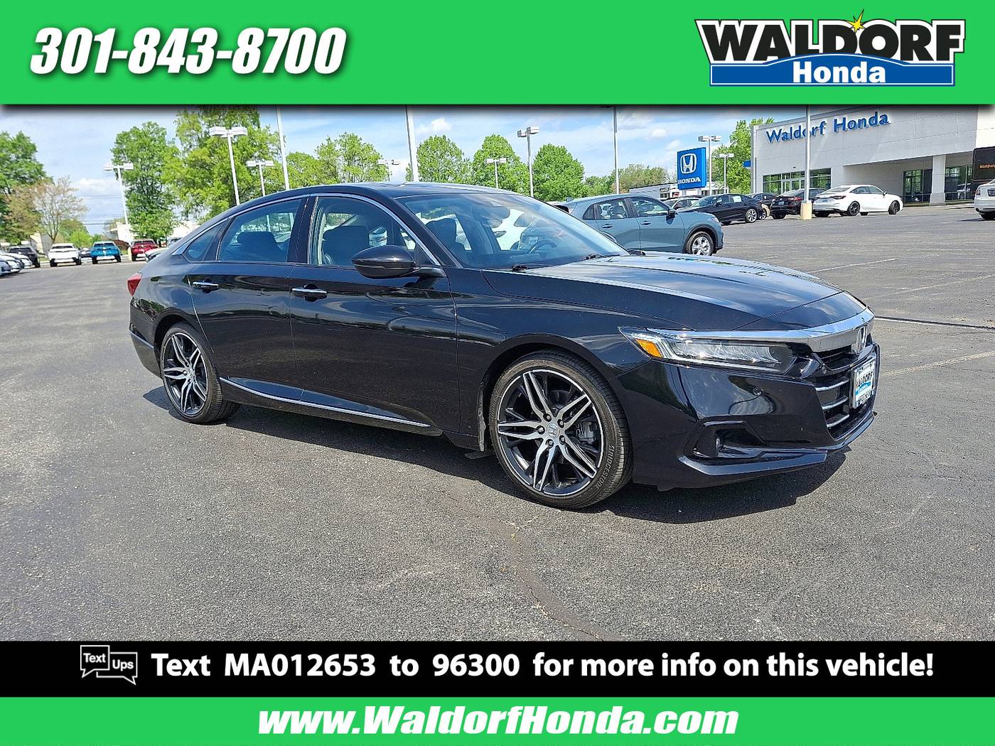 2021 Honda Accord Touring — Sedan — 62,891 mi — Waldorf, MD