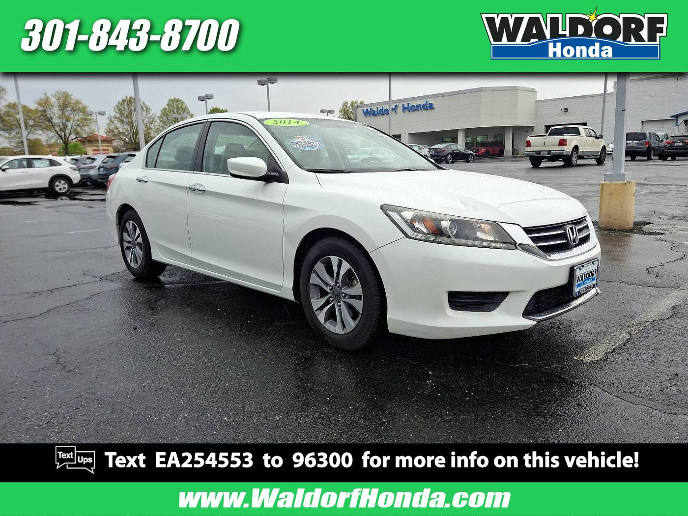 2014 Honda Accord LX — Sedan — 125,788 mi — Waldorf, MD
