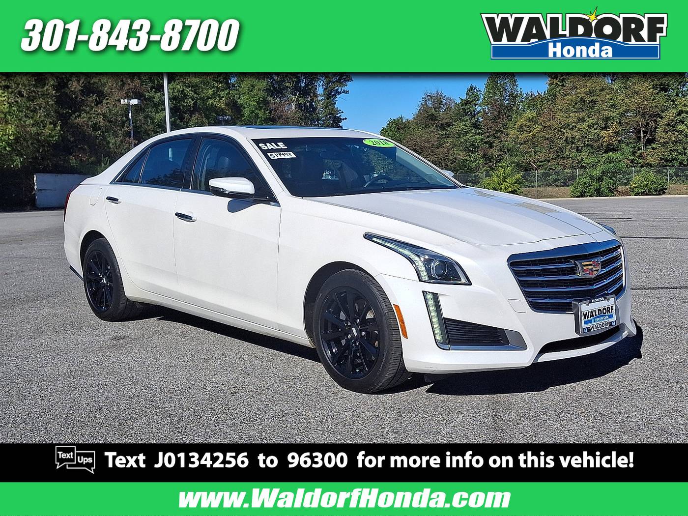 2018 Cadillac CTS Standard — Sedan — 110,797 mi — Waldorf, MD