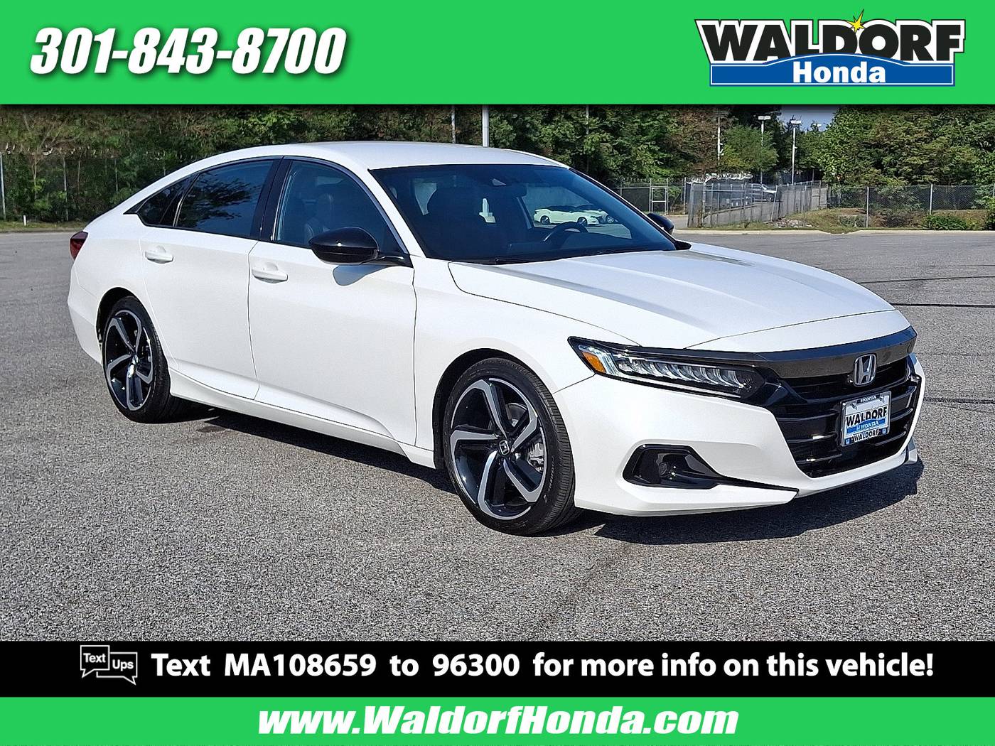 2021 Honda Accord Sport — Sedan — 52,381 mi — Waldorf, MD