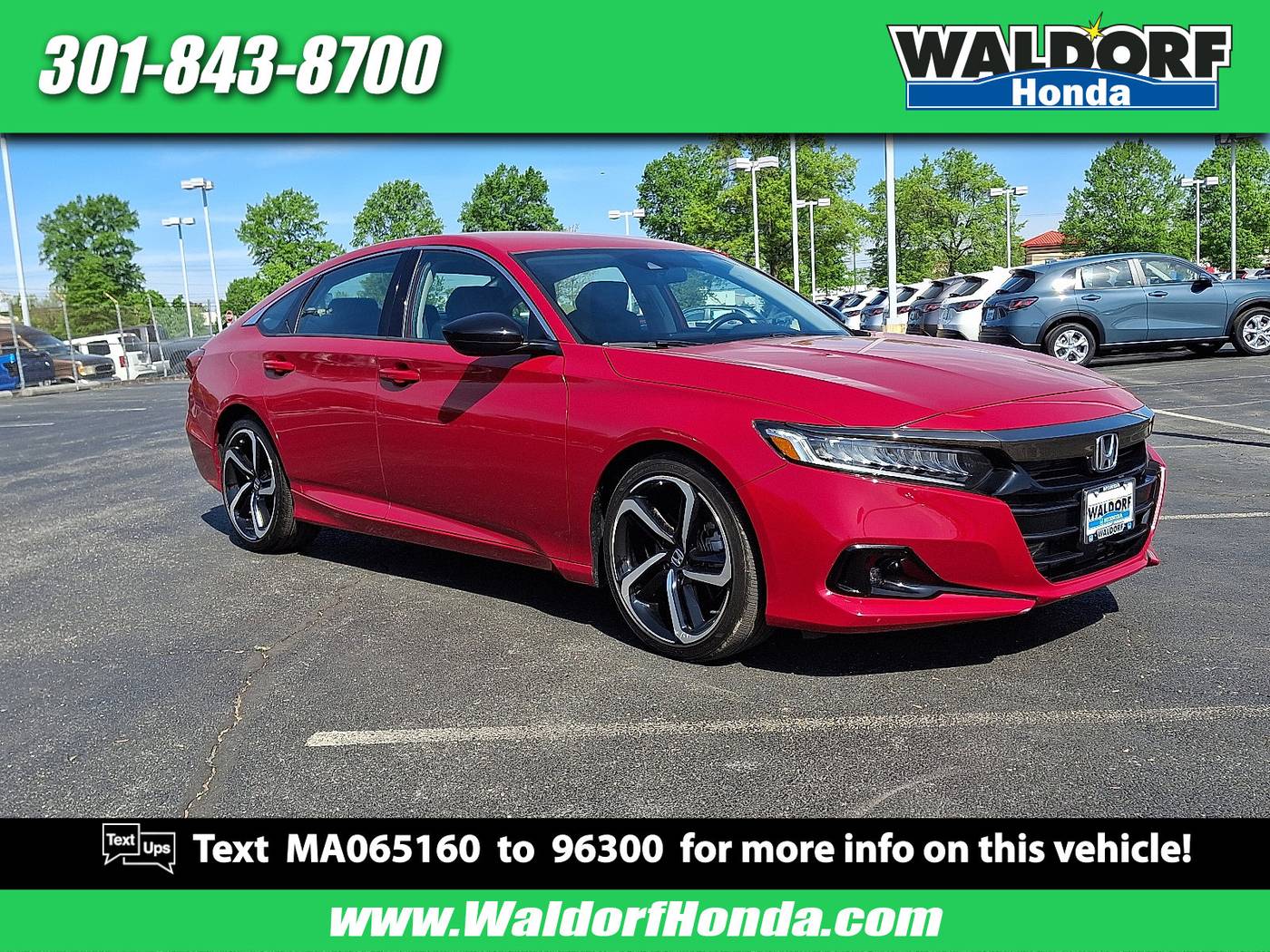 2021 Honda Accord Sport SE — Sedan — 4,584 mi — Waldorf, MD