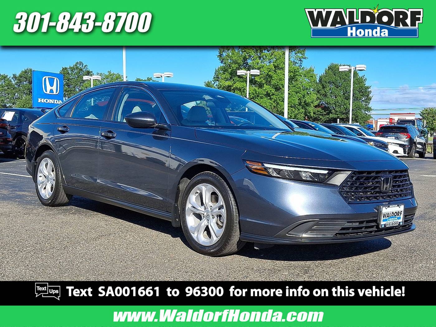 2025 Honda Accord LX — Sedan — 31,499 mi — Waldorf, MD
