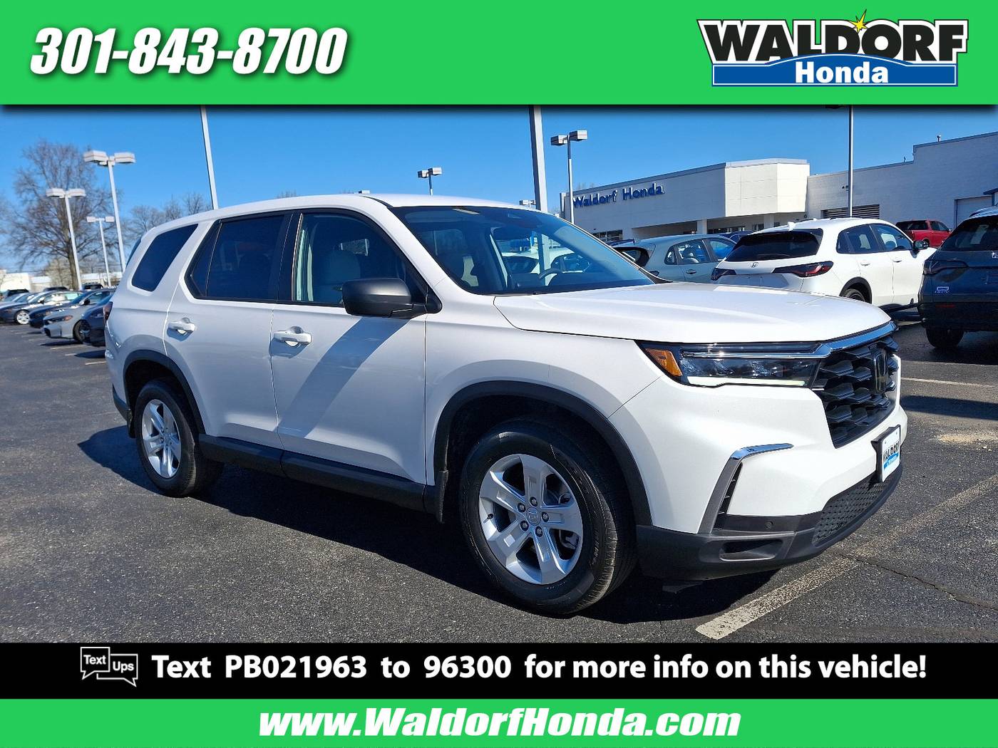 2023 Honda Pilot LX — SUV — 29,742 mi — Waldorf, MD