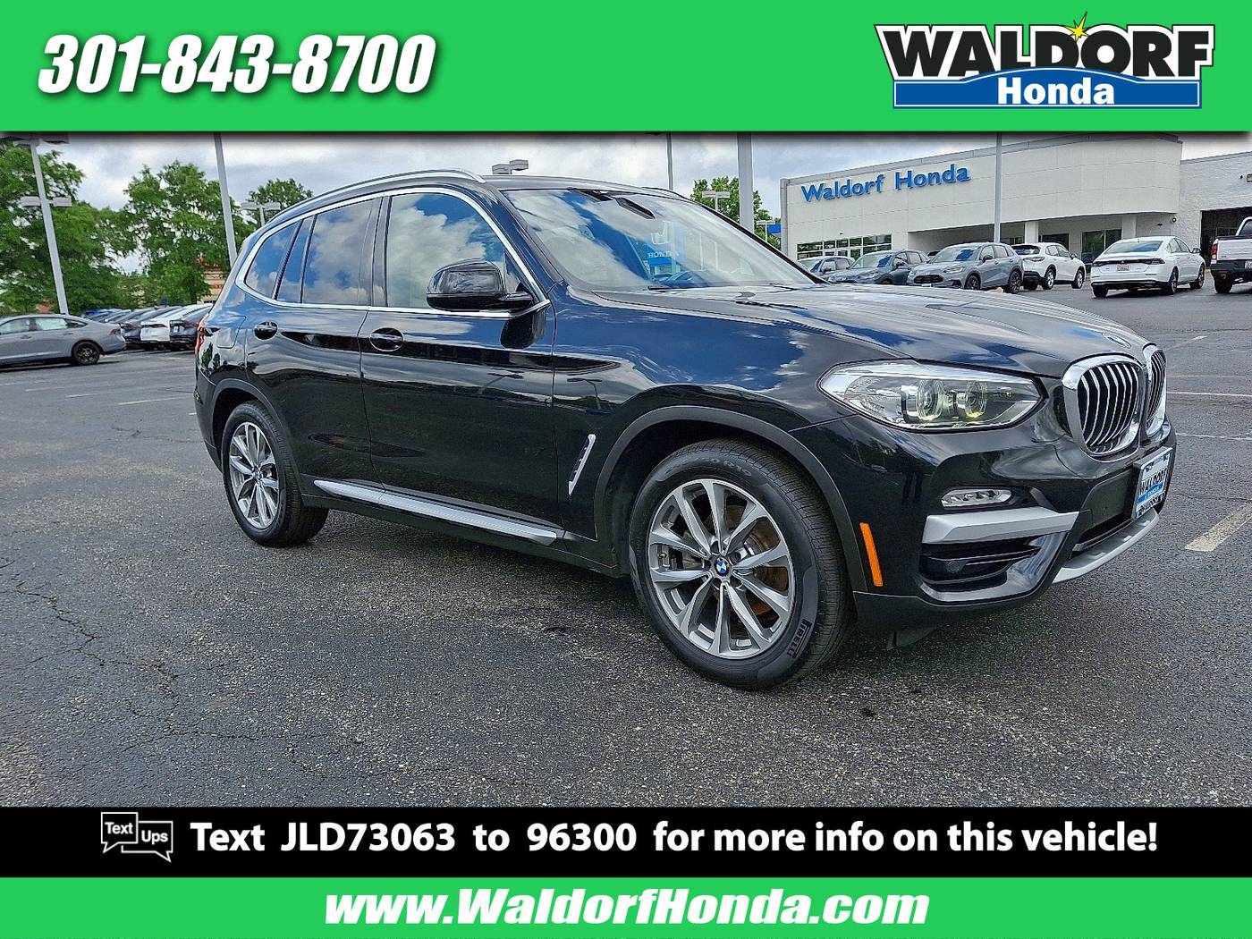 2018 BMW X3 30i — SUV — 114,190 mi — Waldorf, MD