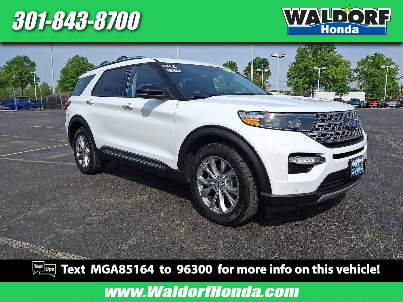 2021 Ford Explorer Limited — SUV — 78,685 mi — Waldorf, MD