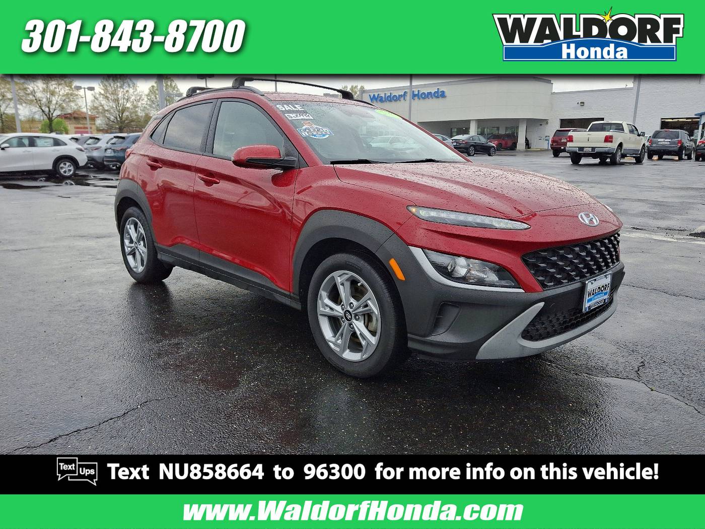 2022 Hyundai Kona SEL — SUV — 37,595 mi — Waldorf, MD