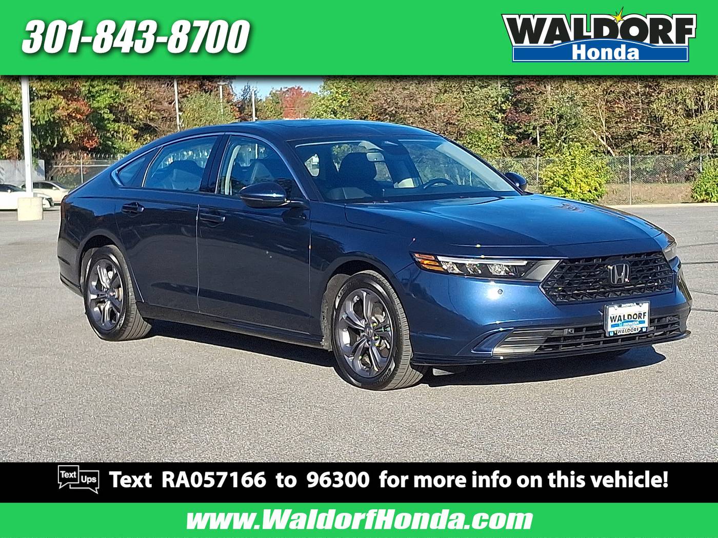2024 Honda Accord Hybrid EX-L — Sedan — 23,240 mi — Waldorf, MD