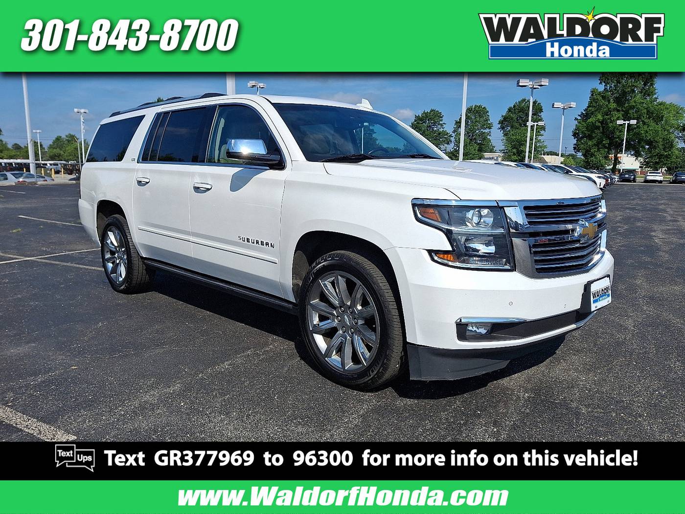 2016 Chevrolet Suburban LTZ — SUV — 174,155 mi — Waldorf, MD