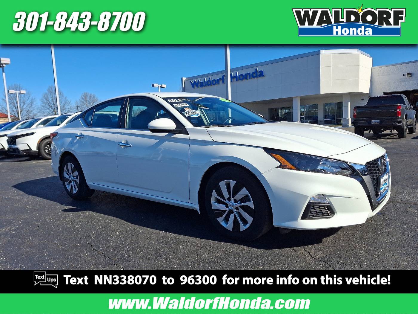 2022 Nissan Altima S — Sedan — 1,145 mi — Waldorf, MD