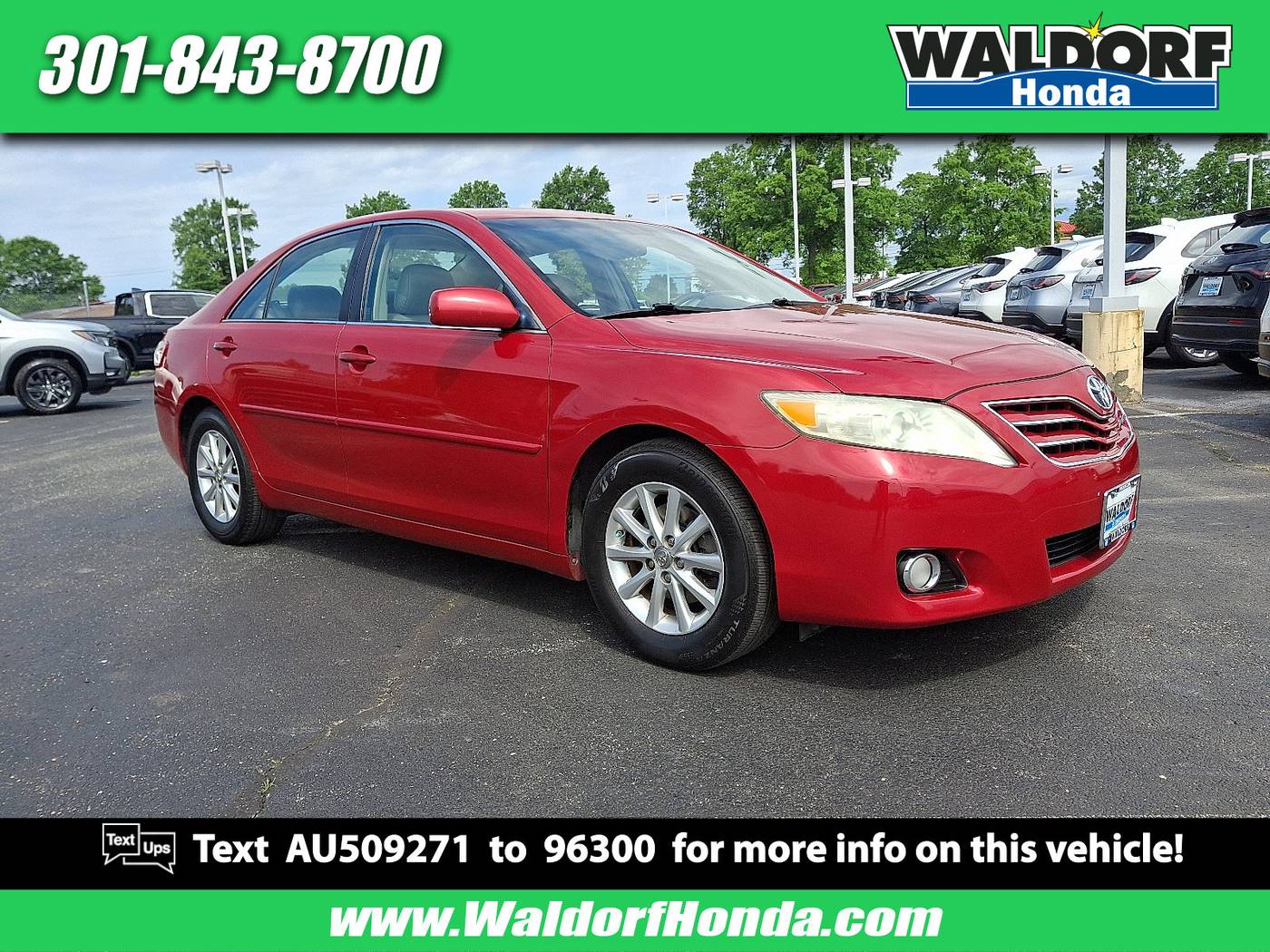 2010 Toyota Camry XLE — Sedan — 137,012 mi — Waldorf, MD
