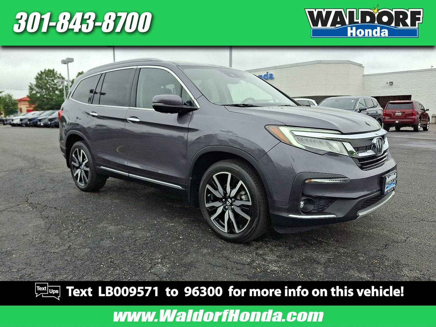 2020 Honda Pilot Touring — SUV — 57,412 mi — Waldorf, MD
