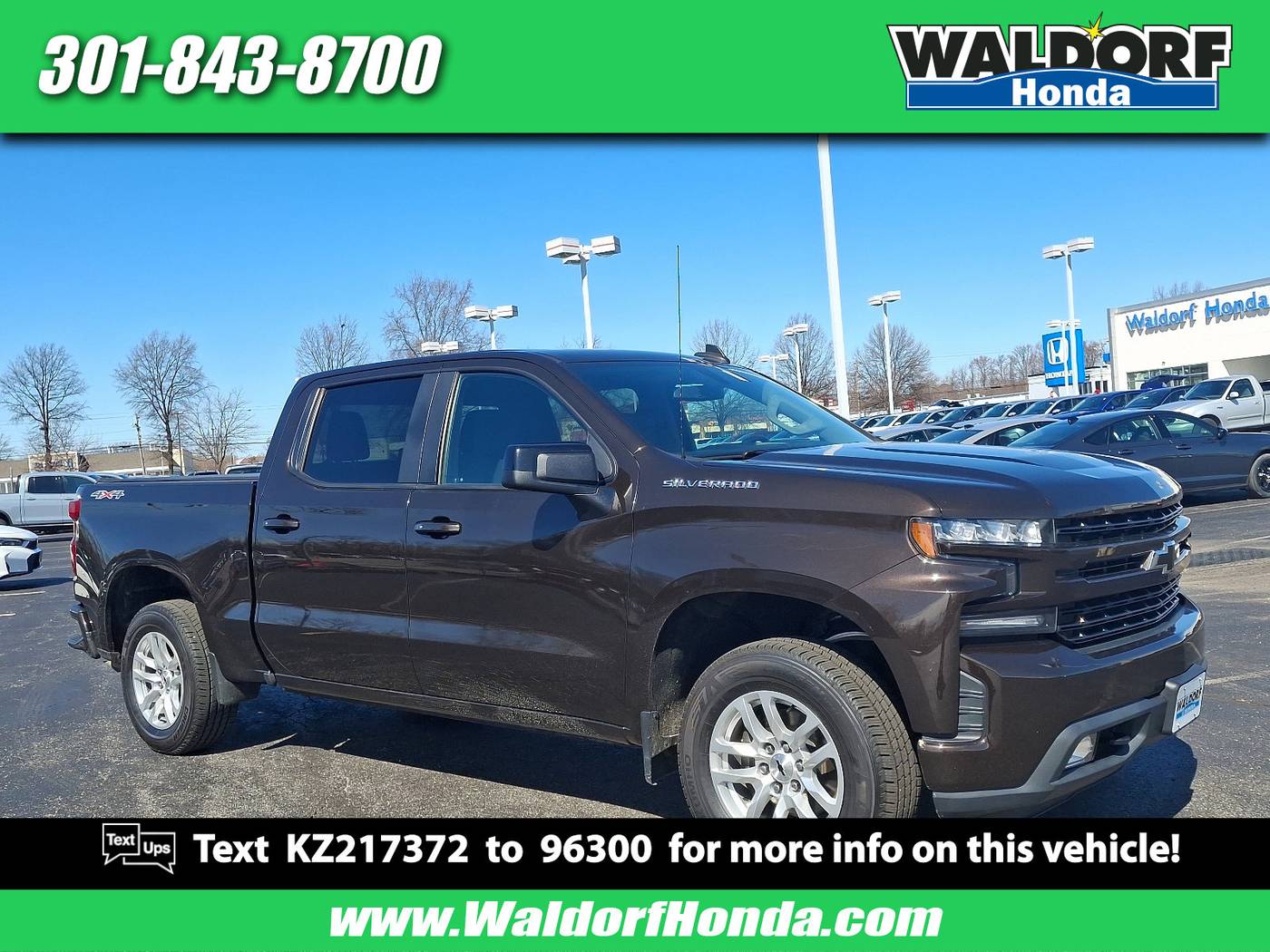 2019 Chevrolet Silverado 1500 RST — Pickup Truck — 126,655 mi — Waldorf, MD