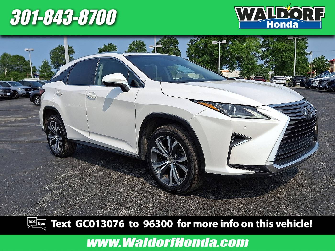 2016 Lexus RX RX 350 — SUV — 119,165 mi — Waldorf, MD