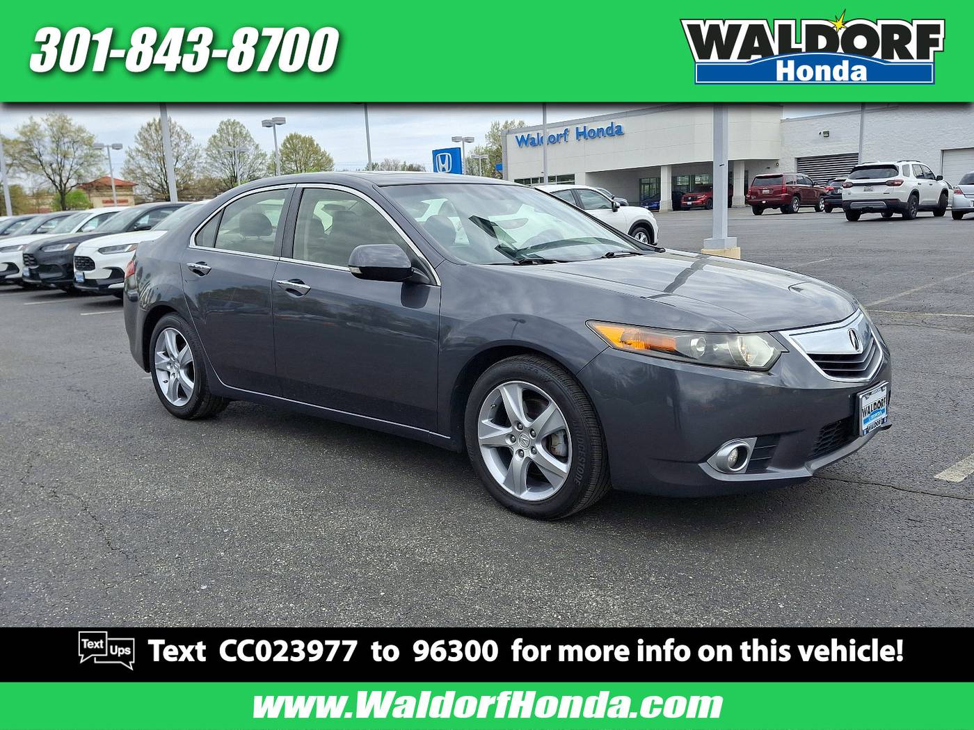 2012 Acura TSX Technology Package — Sedan — 160,462 mi — Waldorf, MD