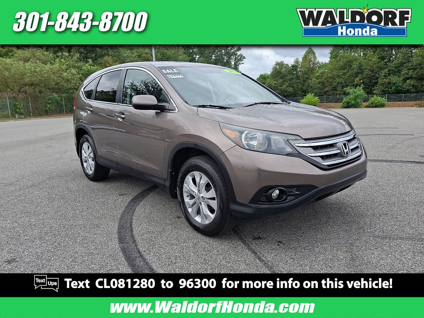 2012 Honda CR-V EX — SUV — 109,655 mi — Waldorf, MD