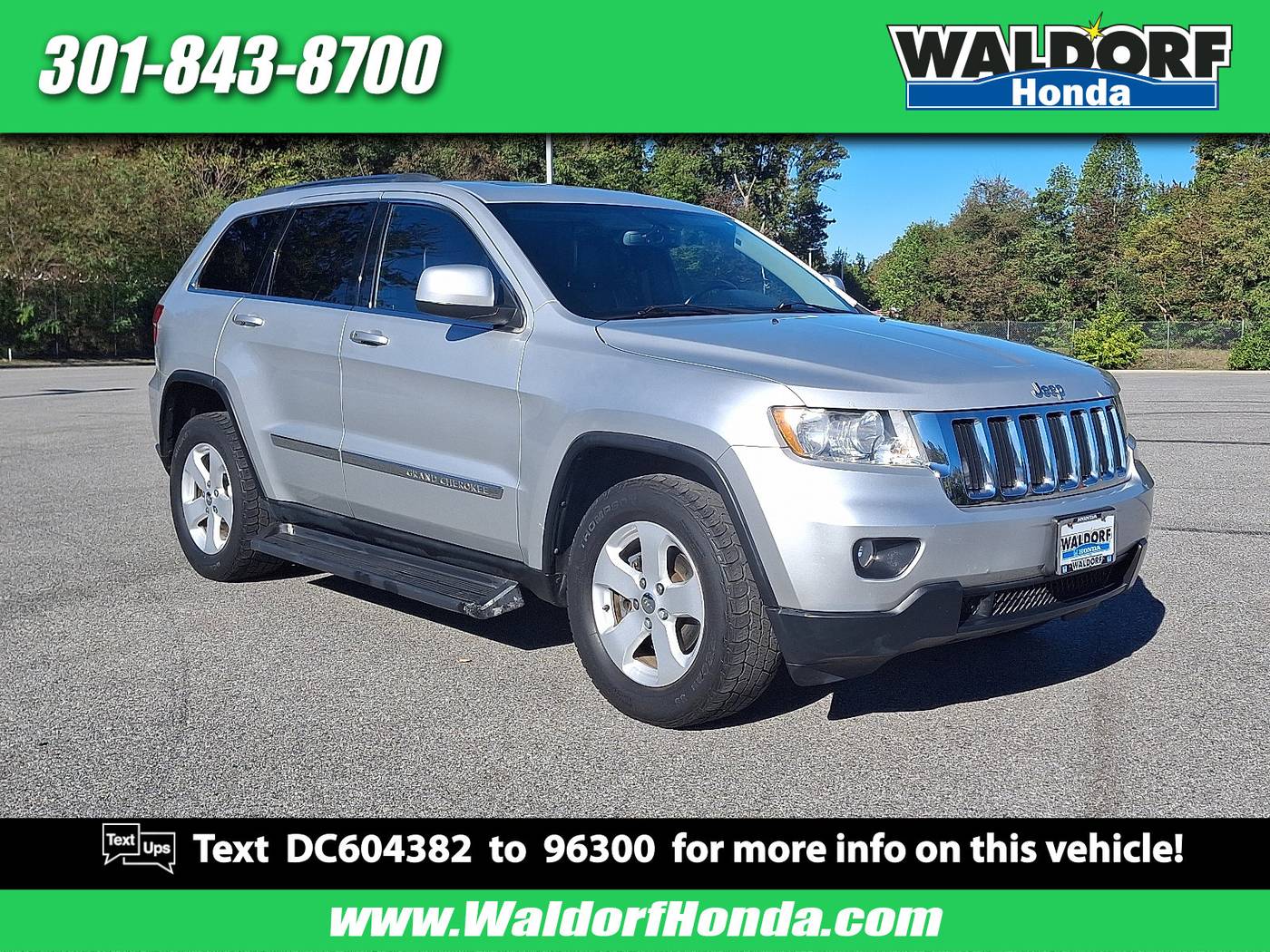 2013 Jeep Grand Cherokee Laredo — SUV — 90,837 mi — Waldorf, MD