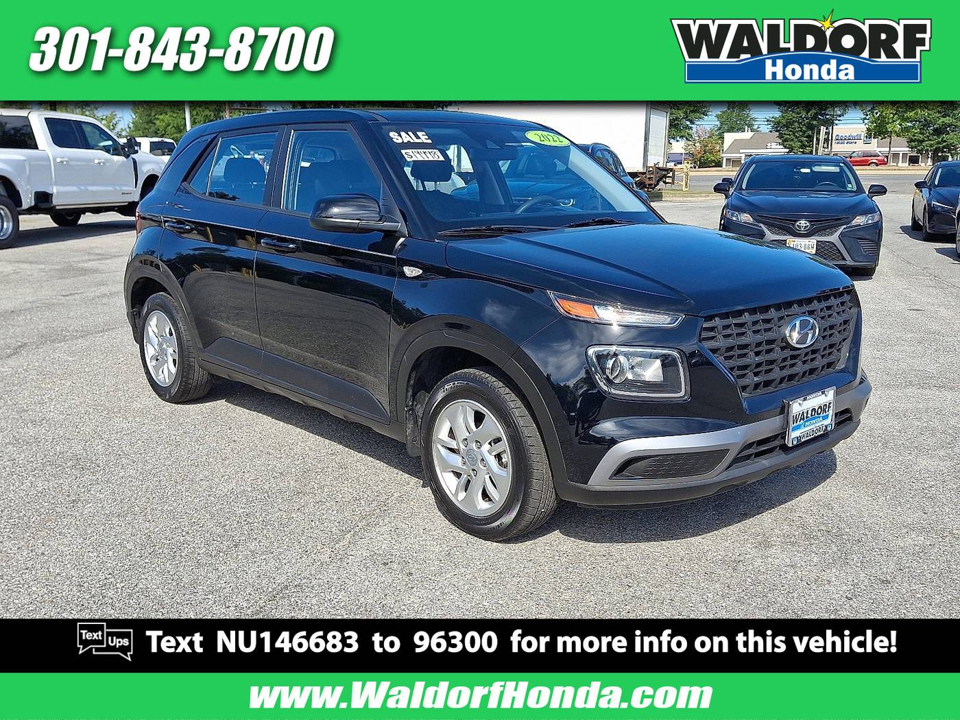 2022 Hyundai Venue SE — SUV — 24,144 mi — Waldorf, MD