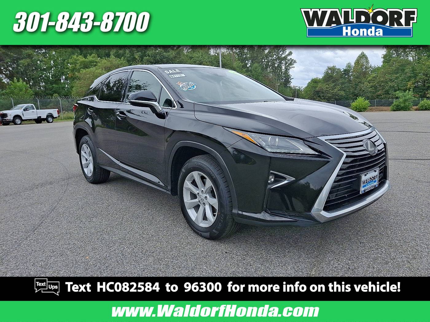 2017 Lexus RX RX 350 — SUV — 165,528 mi — Waldorf, MD
