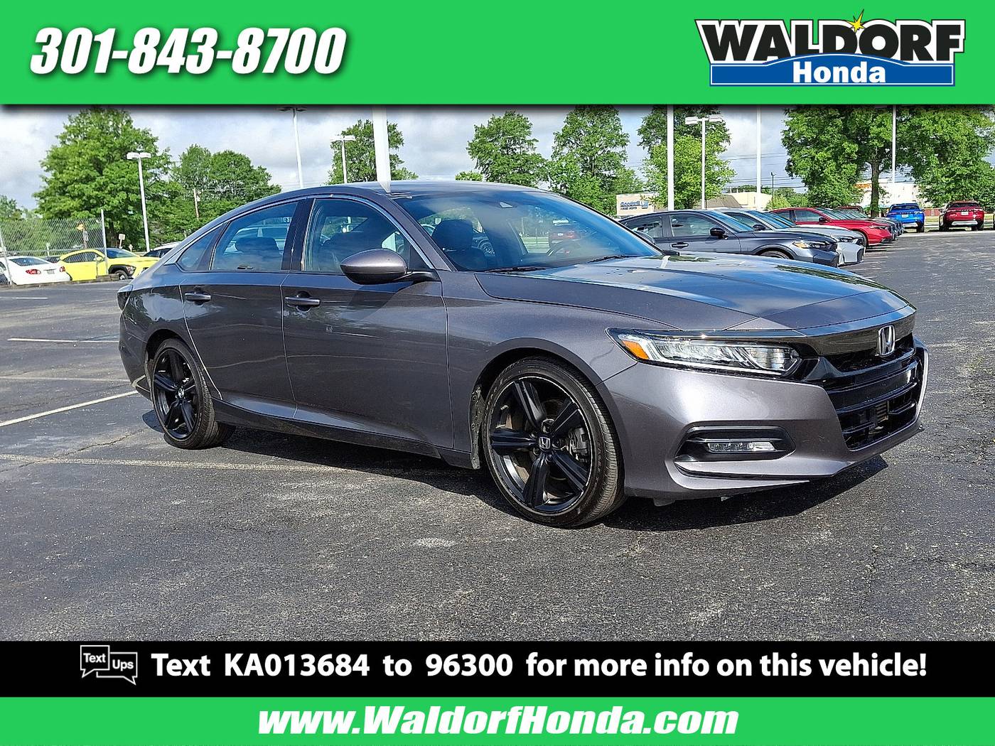 2019 Honda Accord Sport — Sedan — 71,280 mi — Waldorf, MD