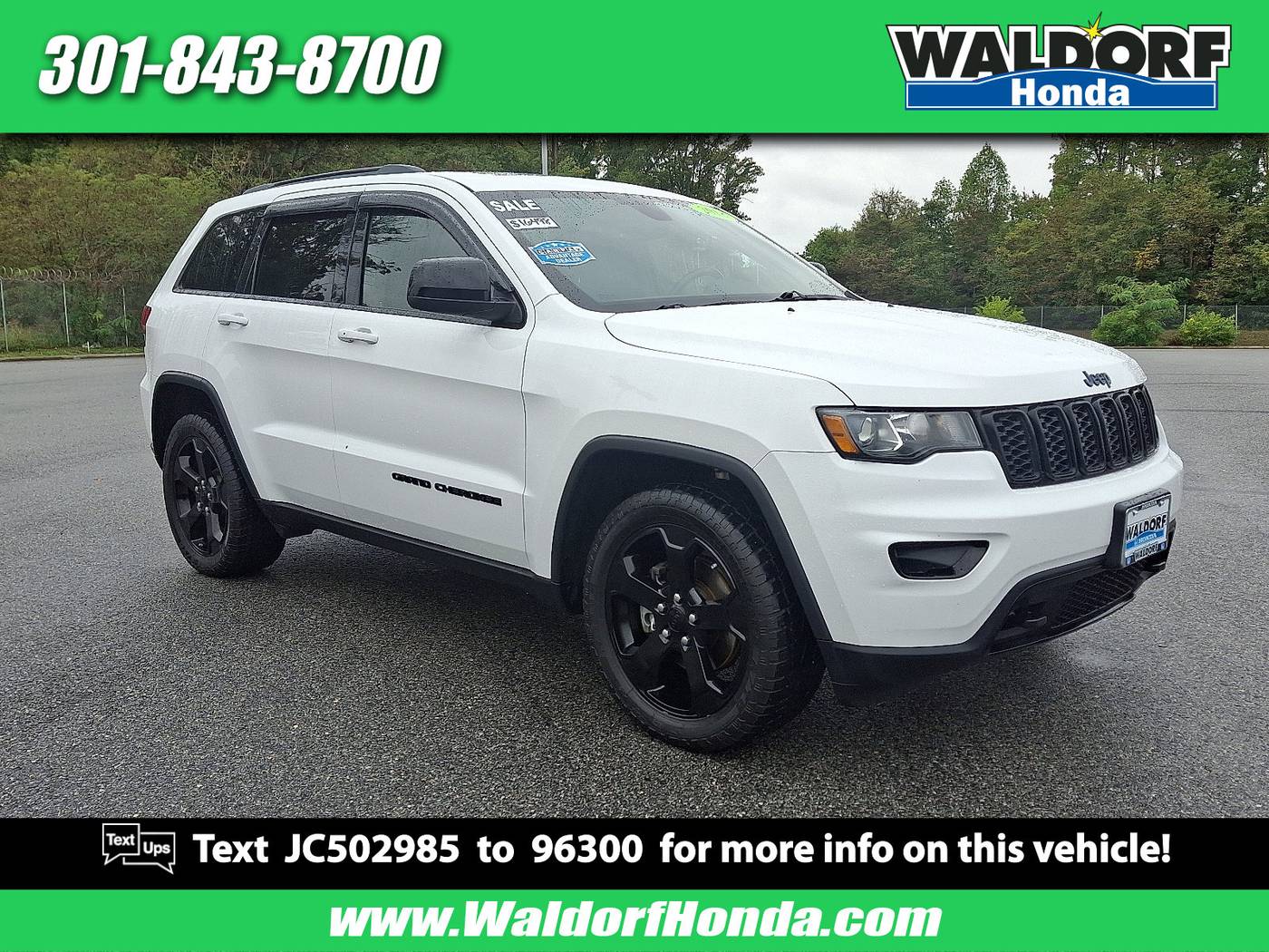 2018 Jeep Grand Cherokee Upland — SUV — 117,259 mi — Waldorf, MD